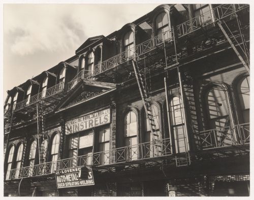 Gus Hill's Minstrels building, Park Avenue, Manhattan, New York City, New York, 1890-1898