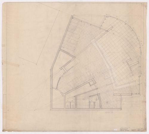 First floor plan for Banco Pinto & Sotto Mayor, Oliveira de Azeméis, Portugal