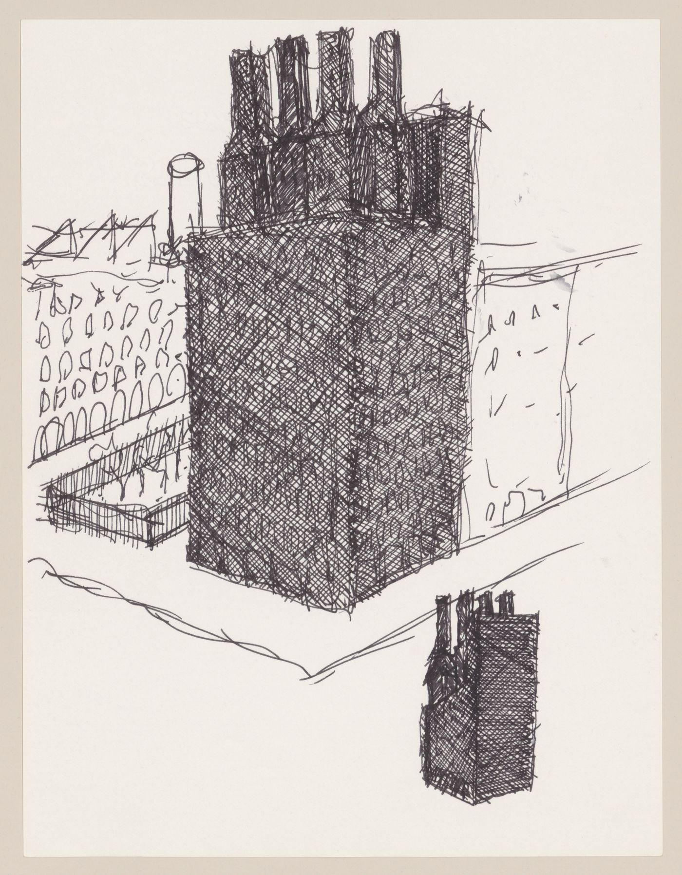 Sketch perspectives for Cooper Union Foundation Building Renovation