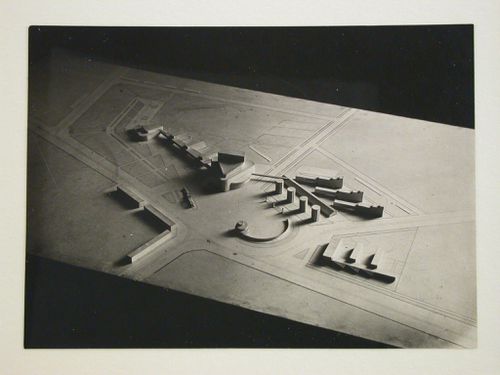 Photograph of a model for a zoo, Krasnaia Presnia Street, Moscow