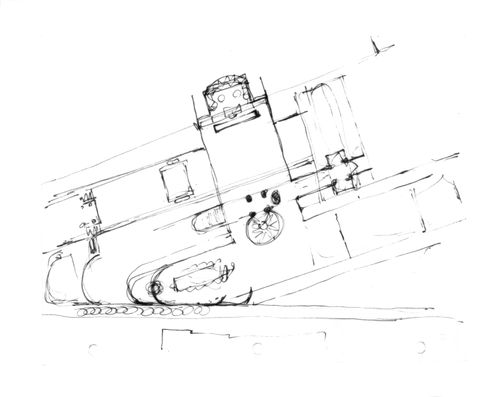 Plan studies of main level and upper level