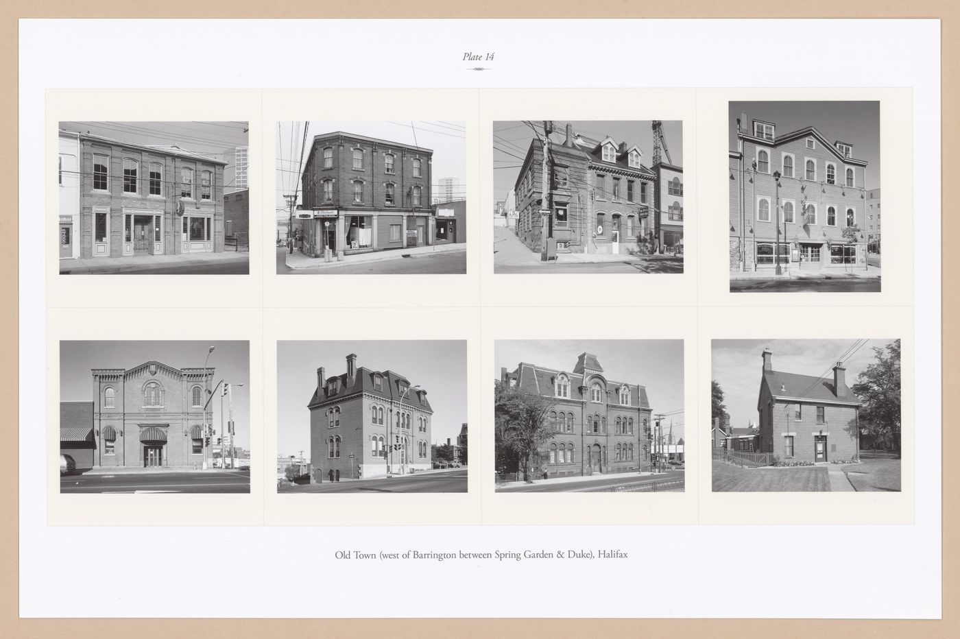 Plate 14: Old Town, Halifax (2 of 3), from the portfolio, A Nova Scotia Archive