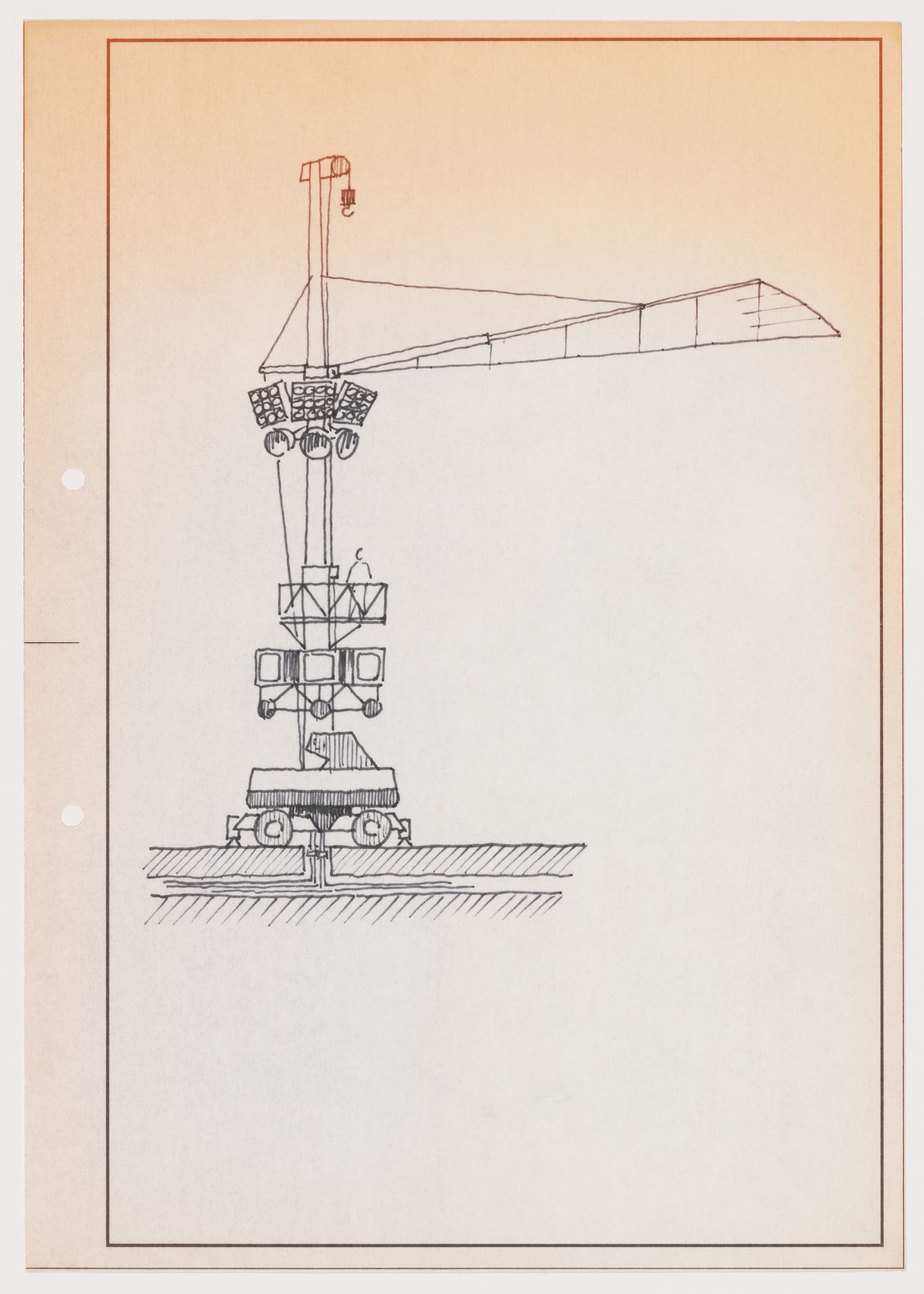 McAppy: elevation of a crane