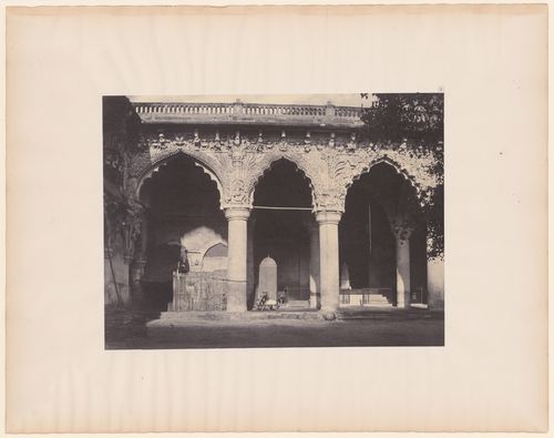 Tanjore.  Palace of the Rajah west face of quadrangle in which the Gentoo Rajahs held Court.