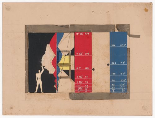 Modulor drawing by Aditya Prakash