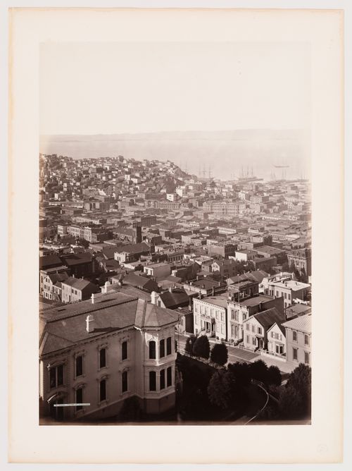 Section 7 of 13 of Panorama of San Francisco from California Street Hill, San Francisco, California