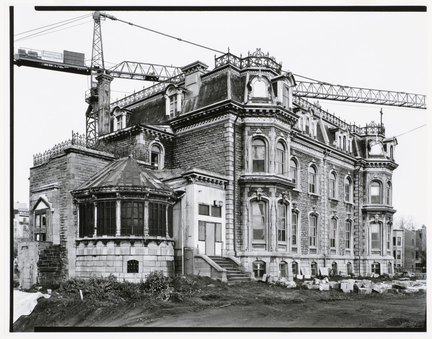 Shaughnessy House at the start of restoration, Canadian Centre for Architecture / La maison Shaughnessy au début des travaux de restauration, Centre Canadien d'Architecture