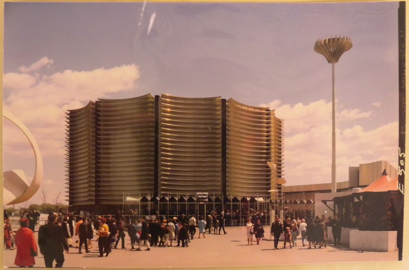 View of the Canadian Pacific-Cominco Pavilion, Expo 67, Montréal, Québec