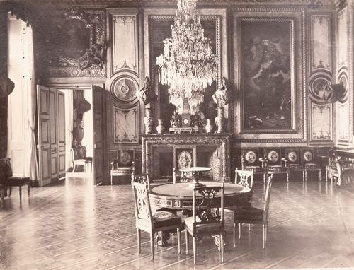 Plate from album ''Buildings, parks and streets of Paris, Versailles and environs, France''