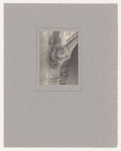 Plate from portfolio ''York Minster Chapter House''