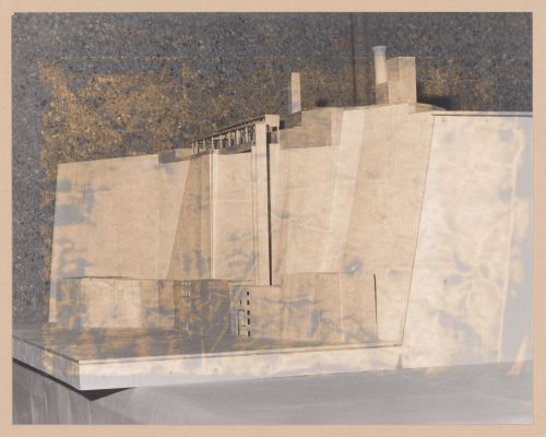 View of model for Ampliação do Casino e Restaurante Winkler, Salzburg, Austria