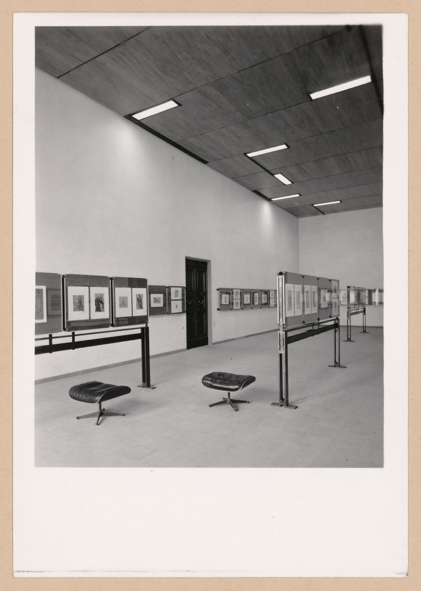 Interior view of the exhibition room, Gabinetto disegni e stampe degli Uffizi, Galleria degli Uffizi, Florence, Italy