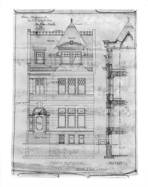 House for J. Goulet Esq., Westmount