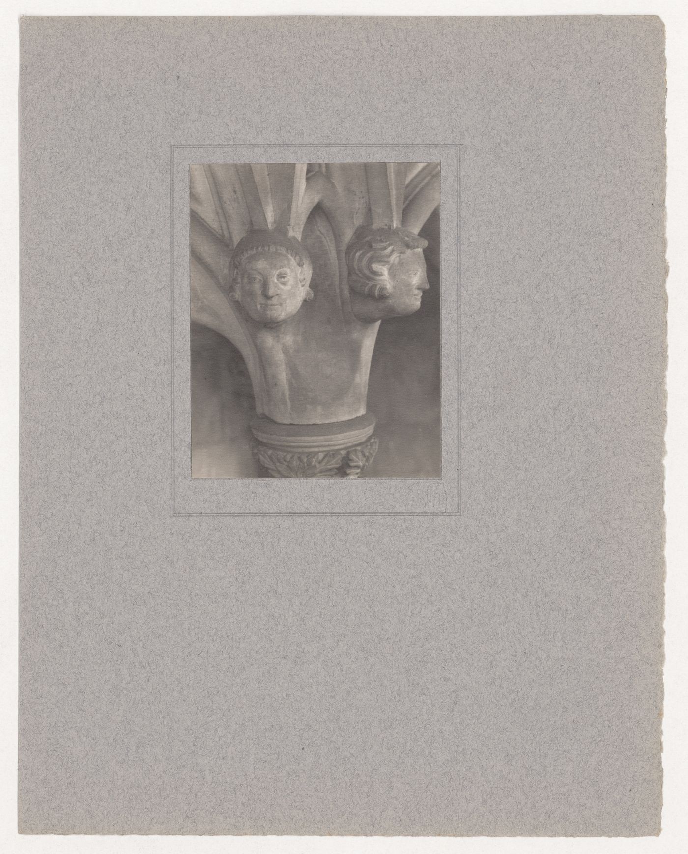 Plate from portfolio ''York Minster Chapter House''