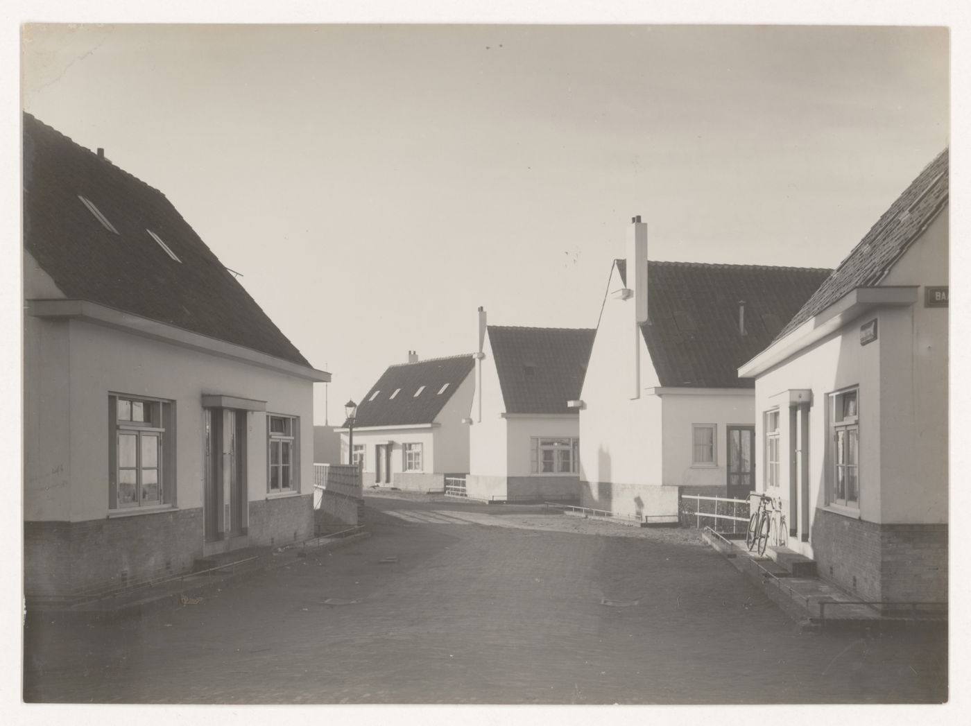 Exterior view of Oud-Mathenesse Housing Estate, Rotterdam, Netherlands