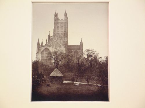 Exterior view of Gloucester Cathedral from the east, Gloucester, England