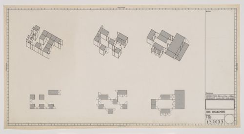 Axonometric view of cube arrangements, Generator