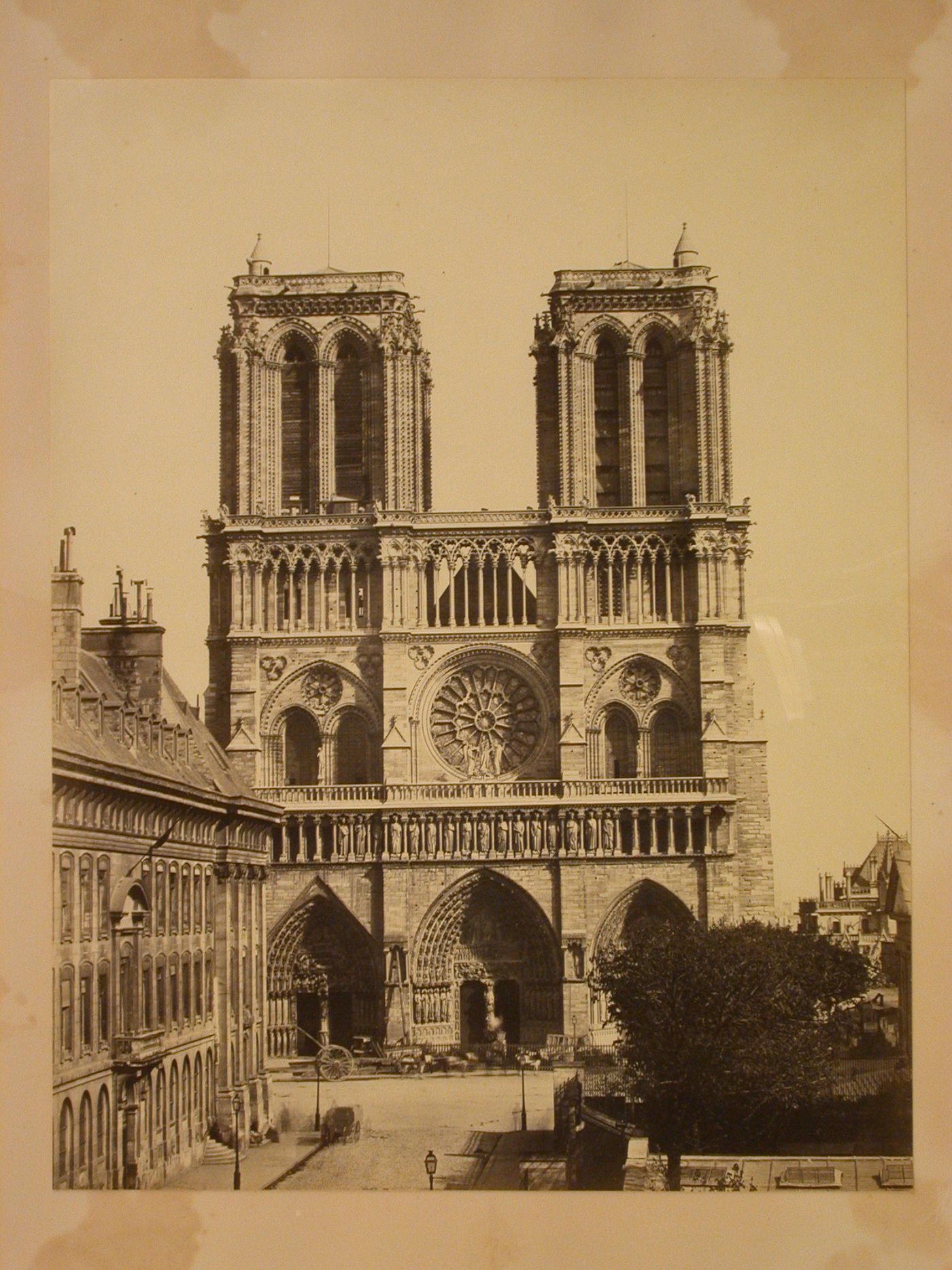Notre-Dame, west front, Paris, France