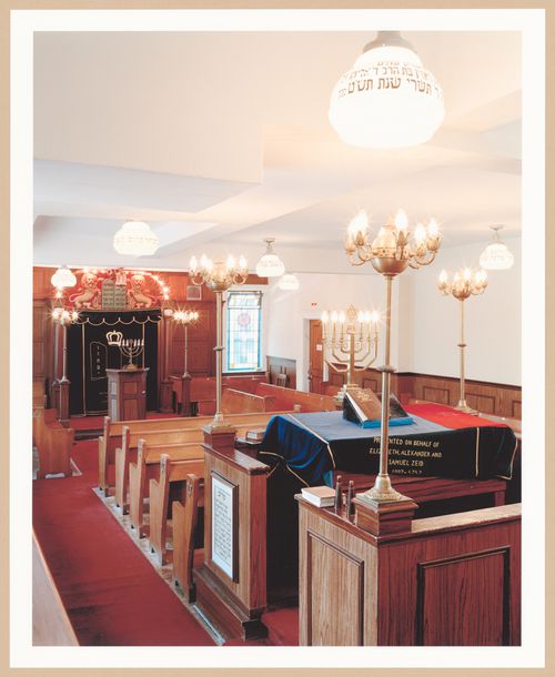 Instruments of Faith: View of Sanctuary, Shaarei Tzedek Synagogue, Toronto