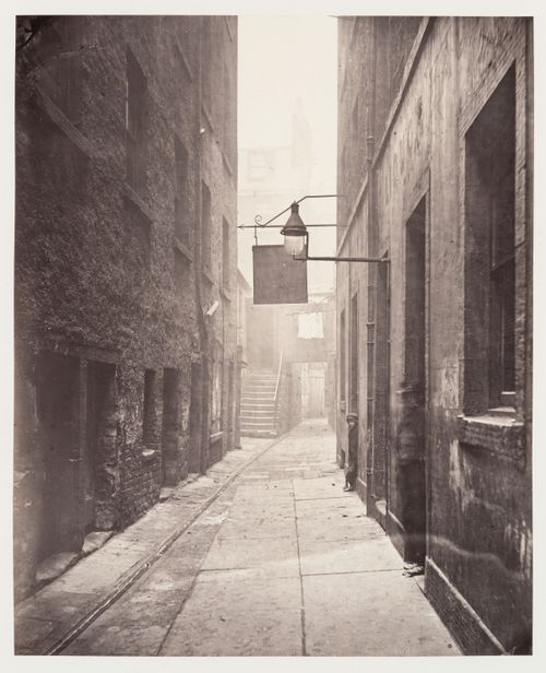 View of Close No. 18, Saltmarket [street], Glasgow, Scotland
