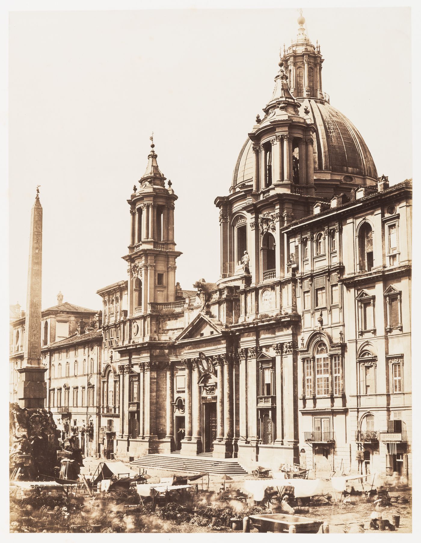 Piazza Navona; Chiesa di S. Agnese, Rome, Italy