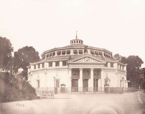 Plate from album ''Buildings, parks and streets of Paris, Versailles and environs, France''