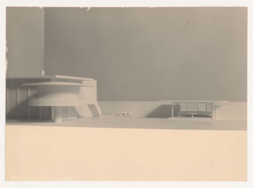 Photograph of a model for Johnson House, Pinehurst, North Carolina