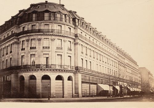 Plate from album ''Buildings, parks and streets of Paris, Versailles and environs, France''