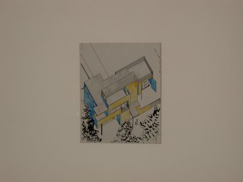 Drawing of an unidentified house