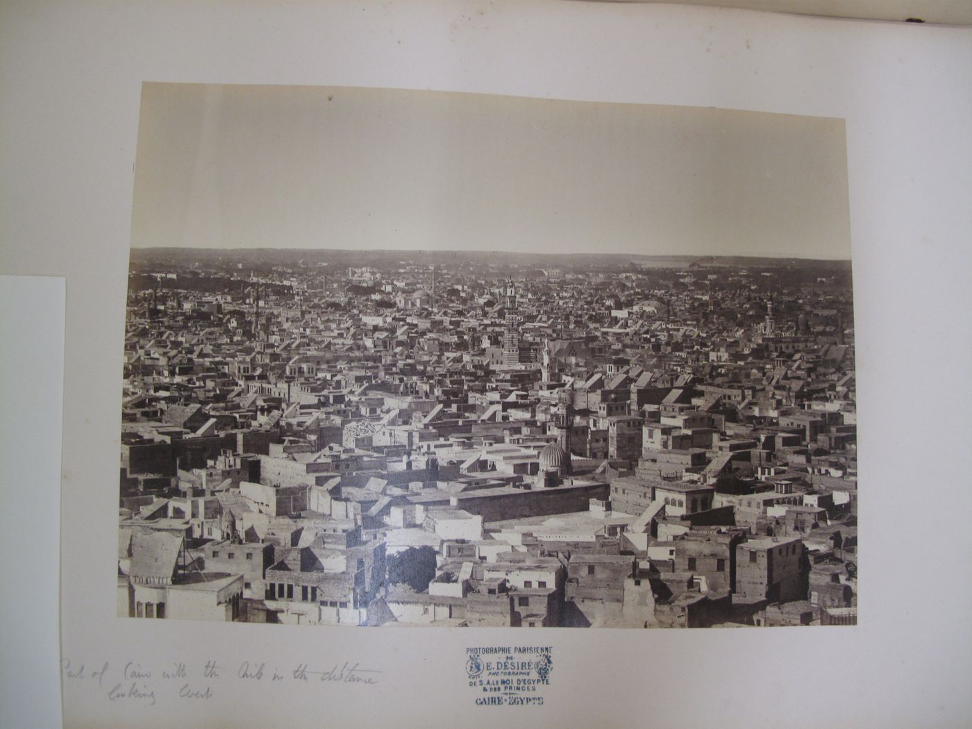 Part of Cairo with the Nile in the distance looking west, Egypt