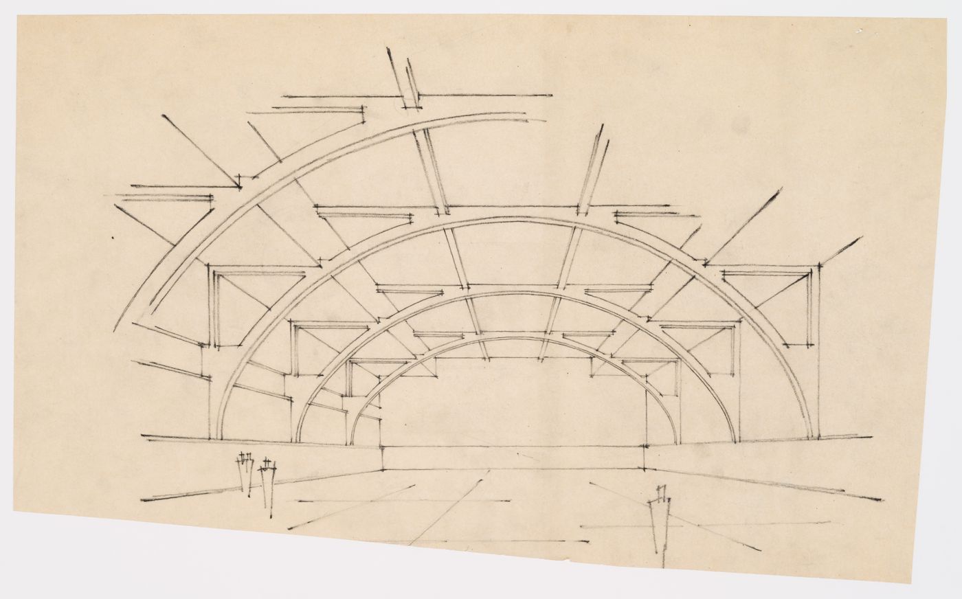 Étude de la structure d'acier, Grand séminaire de Québec, Québec, Canada (1940-1972)