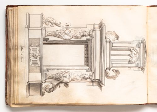 Design for an ornamented dormer window