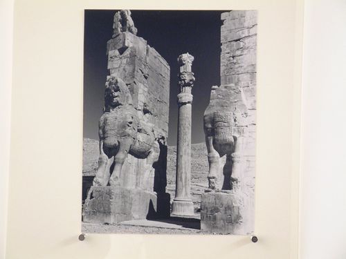 View of western doorway, Gate of All Nations (sometimes called Xerxes Gate), Persepolis, Iran