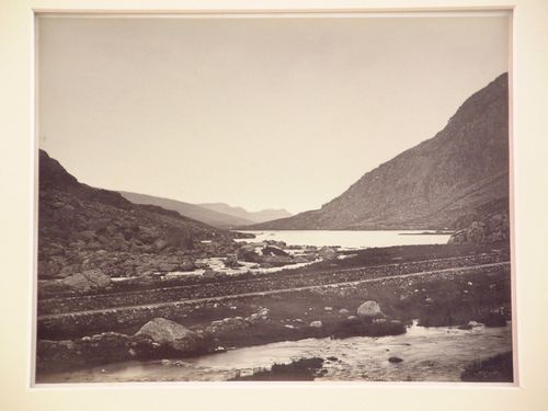 View of Ogwyn Lake, and hills