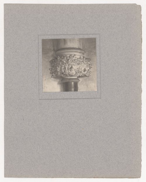 Plate from portfolio ''York Minster Chapter House''