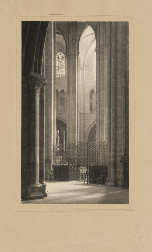 Interior view of Cathédrale Saint-Etienne de Bourges, Bourges, France