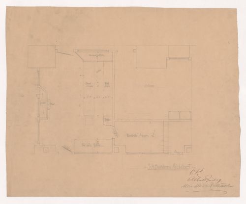 Monadnock Building, Chicago: Plan for commercial spaces