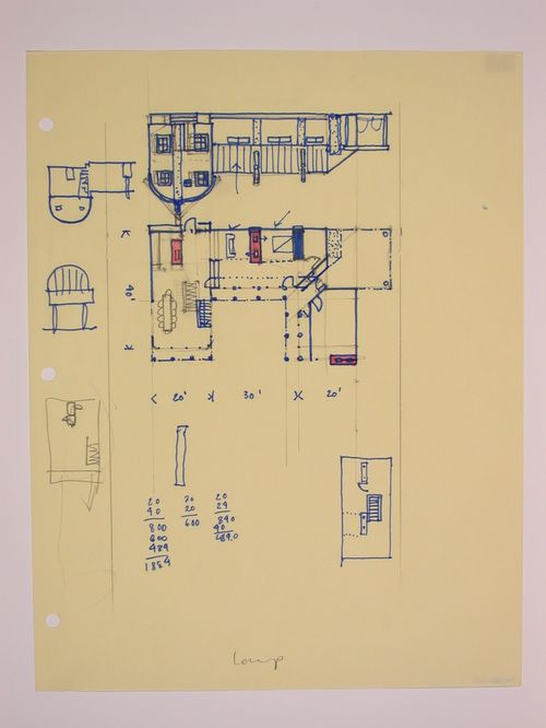 The Nofamily House - plan & facade