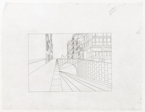 Perspective for Concurso para o Metro do Porto, Porto, Portugal