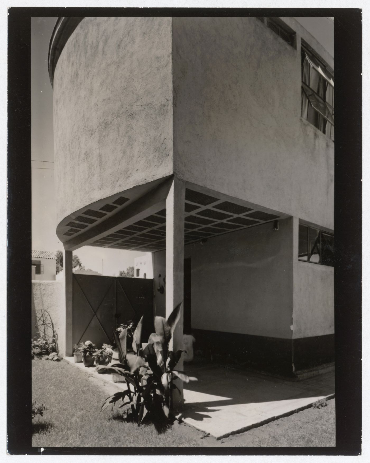 View of the house of Julio Castellanos, Mexico, D.F.