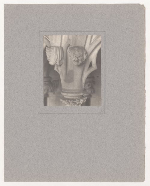 Plate from portfolio ''York Minster Chapter House''