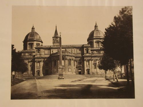 Façade of Sta. Maria Maggiore, Rome, Italy