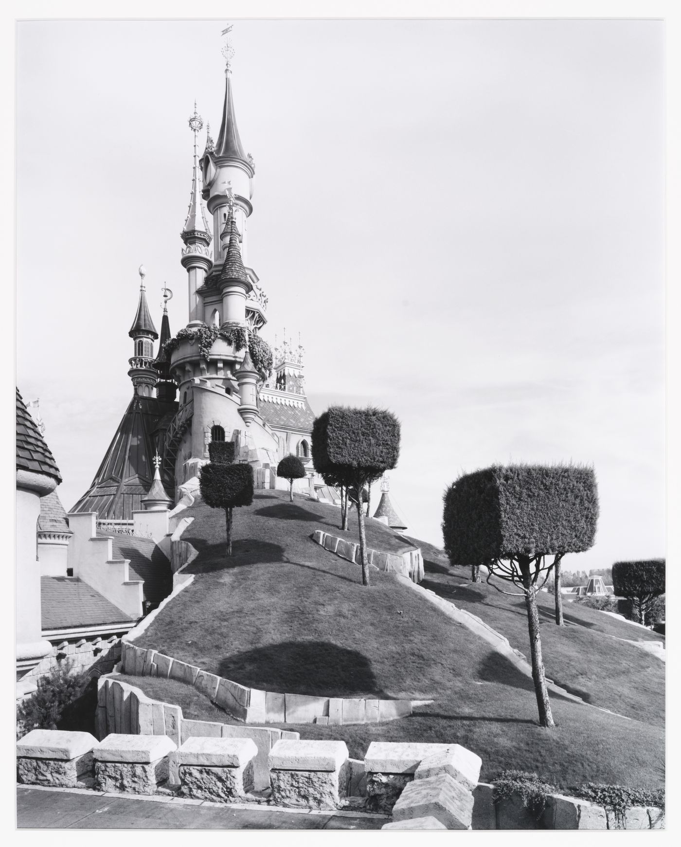 View of Sleeping Beauty Castle, Fantasyland, Disneyland, Anaheim, California