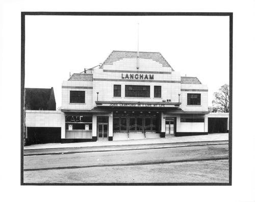 Langham Cinema, Pinner -principal facade