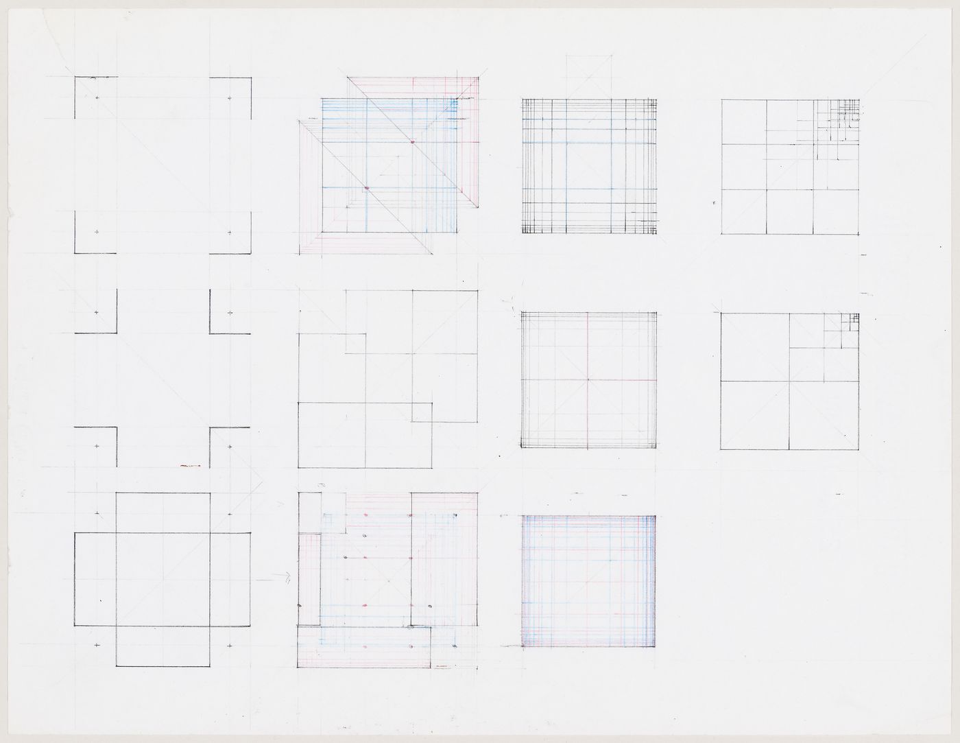 House VI, Cornwall, Connecticut: plans