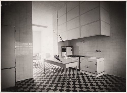 Vue de la cuisine, Villa Cavrois à Croix, France