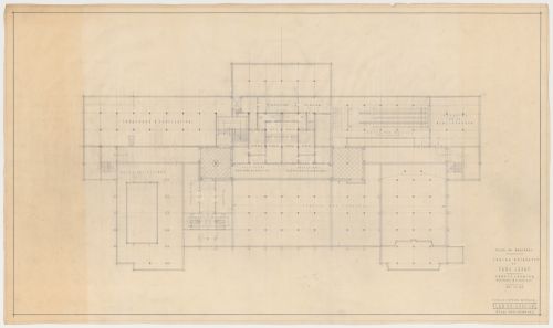 Étude préliminaire du sous-sol, Centre récréatif du Parc Jarry, Montréal, Canada (1952-1960)