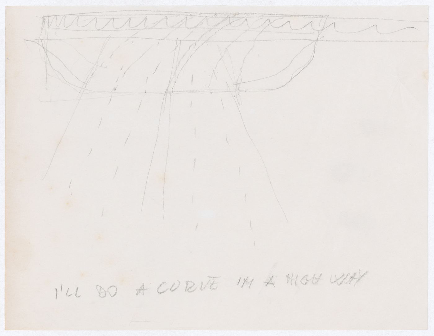 Sketch for Falsa Curva D'Autostrada