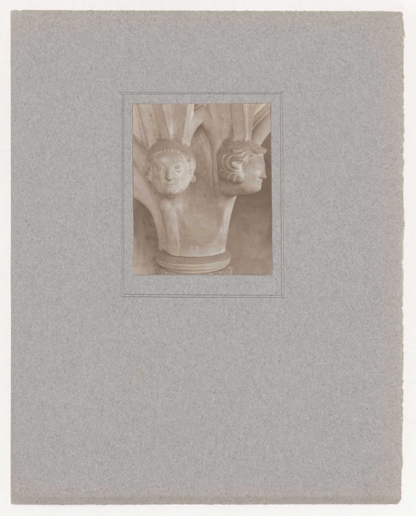 Plate from portfolio ''York Minster Chapter House''