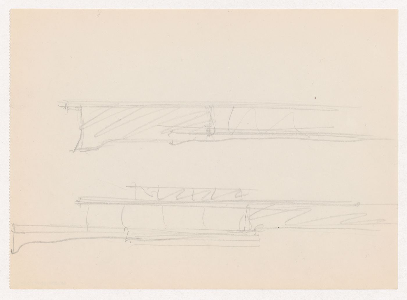 Sketch elevations for Museum for a Small City